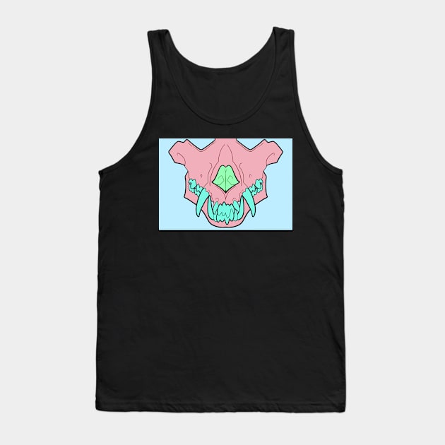 SKULL Tank Top by laynemck